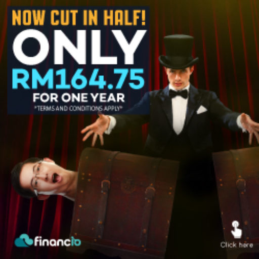 Get a one-year premium subscription with Financio’s #MYCYBERSALE